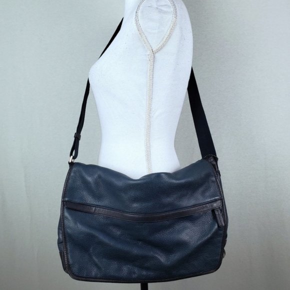 Coach Handbags - Coach Dark Blue Camden Bag Messenger Purse